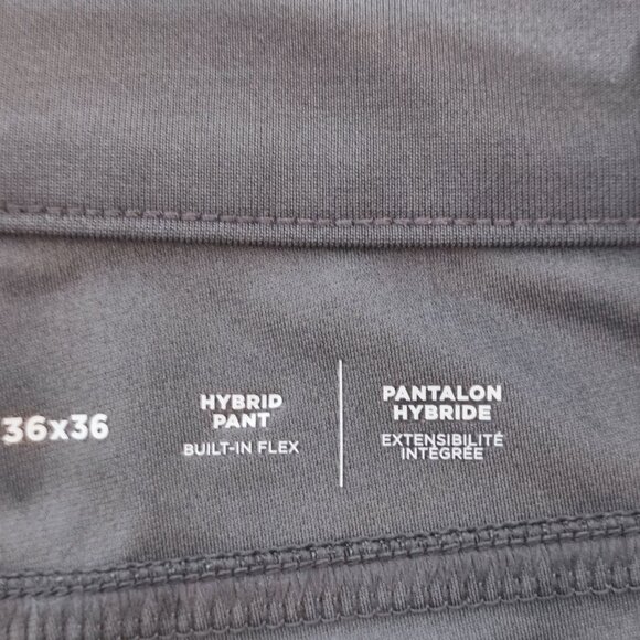 Old Navy Active Pants men's 36X36 grey colour active wear Hybrid polyester pants - Picture 6 of 12